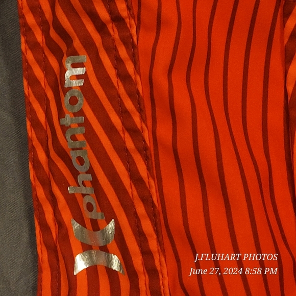 HURLEY PHANTOM USA OLYMPIC BOARD SHORTS UNMARKED SIZE FLAT MEASUREMENTS IN PHOTO - Picture 13 of 16